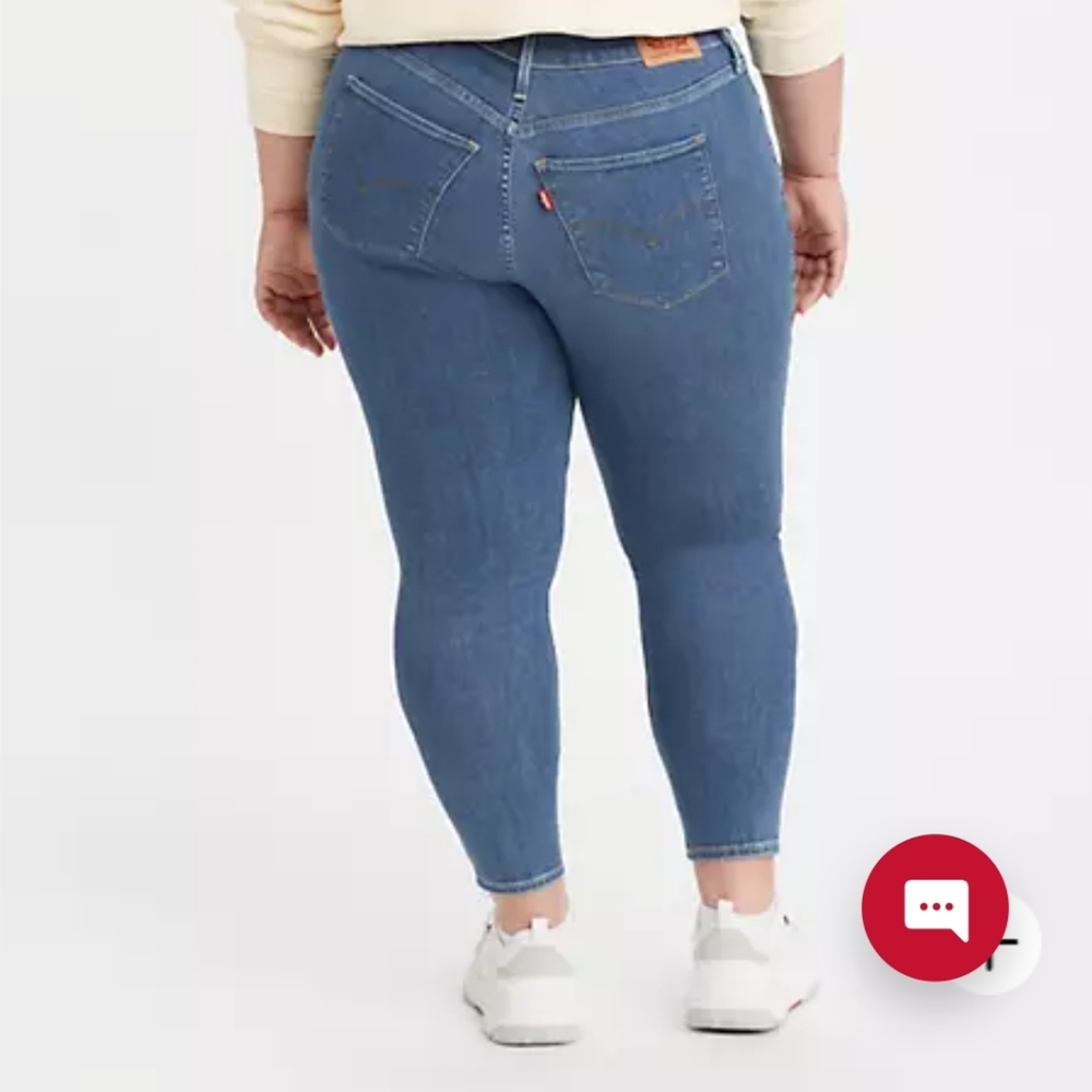 Levi's 720 HIGH RISE SUPER SKINNY WOMEN'S JEANS (PLUS SIZE) NWT - Picture 2 of 10